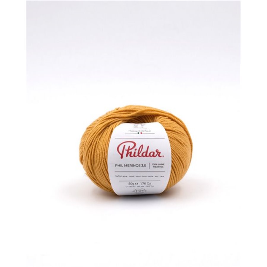 Laine à tricoter Phildar Phil Merinos 3.5 Miel