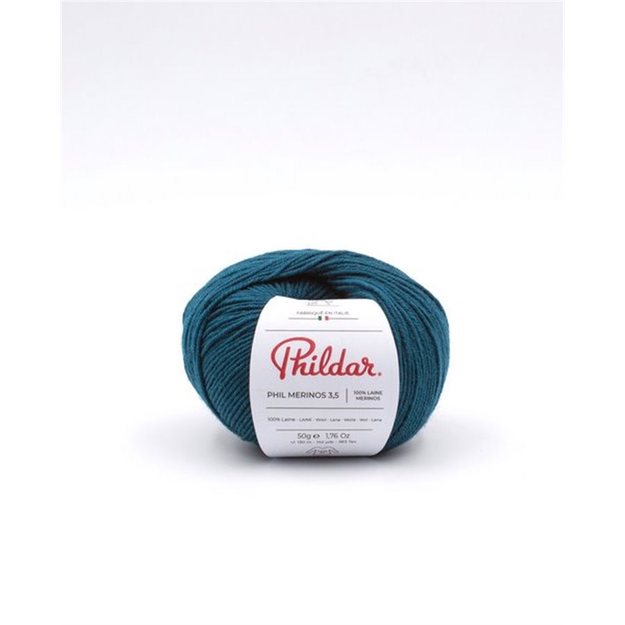 Laine à tricoter Phildar Phil Merinos 3.5 Paon