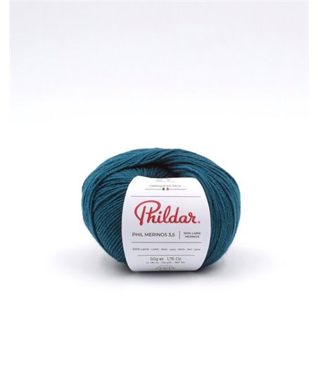 Laine à tricoter Phildar Phil Merinos 3.5 Paon
