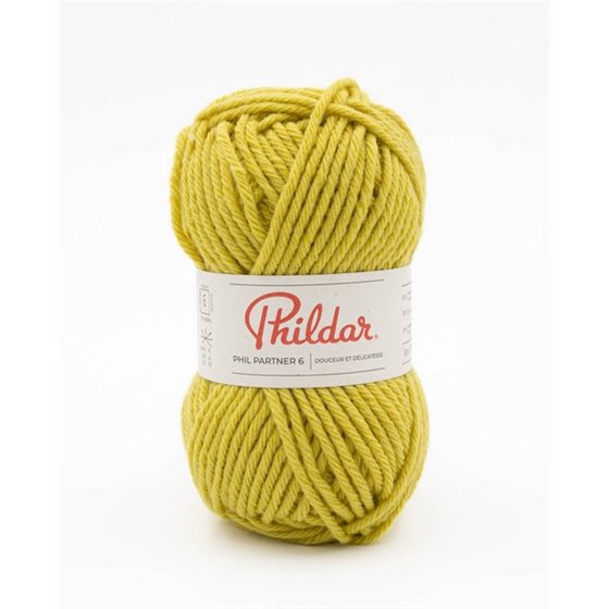 Phildar knitting yarn Phil Partner 6 Absinthe