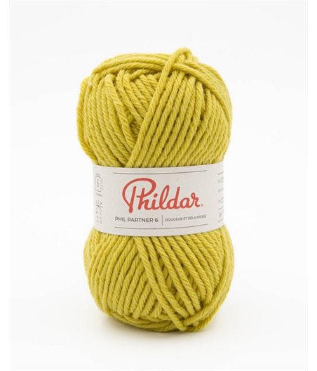 Laine à tricoter Phildar Phil Partner 6 Absinthe