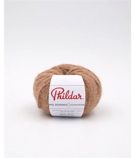 Knitting yarn Phildar Phil Romance Cappuccino
