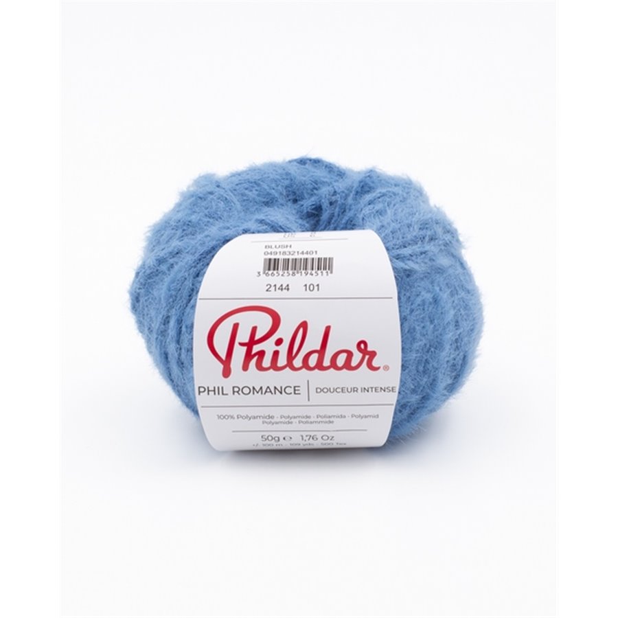 Knitting yarn Phildar Phil Romance Denim
