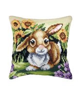 Orchidea Stitch Cushion kit  Rabbit