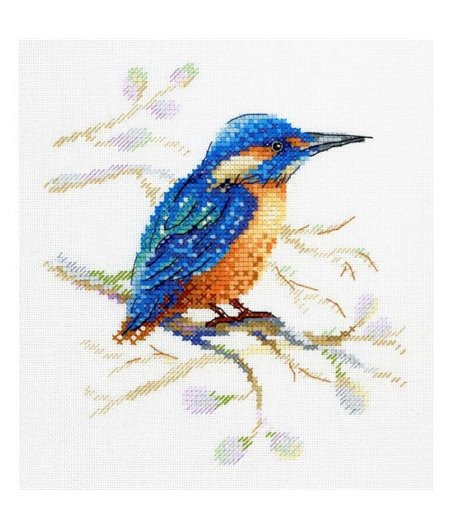 Aquarelle Embroidery kit Feathered observer