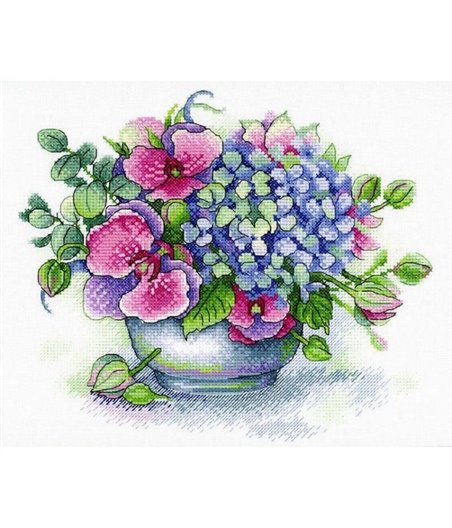Aquarelle Embroidery kit Bouquet of memories
