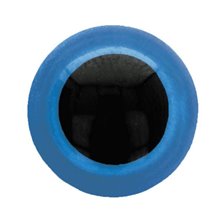 Oeil amigurumi 10 mm bleu