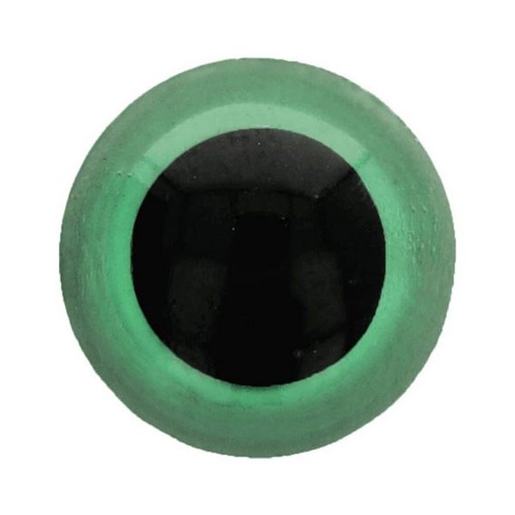 Animal eye 10 mm green