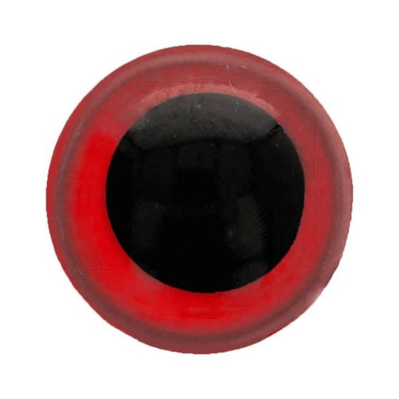 Dierenoog 10 mm rood