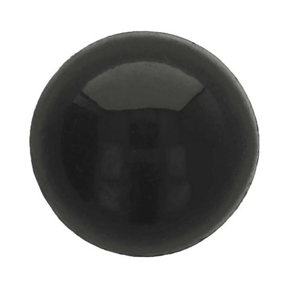 Dierenoog 8 mm zwart