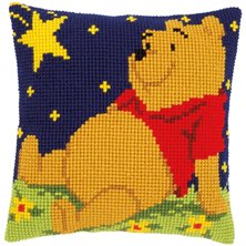 Cross stitch cushion kit Disney Winnie the Pooh