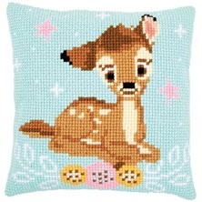 Cross stitch cushion kit Disney Bambi