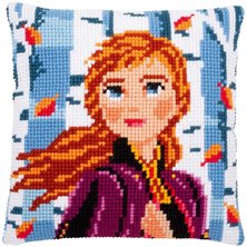 Cross stitch cushion kit Disney Frozen 2 Anna
