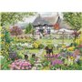 Luca-S Embroidery kit Cottage garden