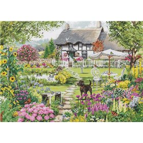 Luca-S Kit de broderie Cottage garden