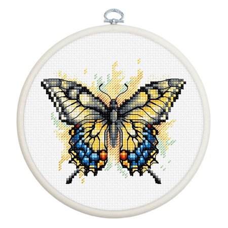 Luca-S Embroidery kit Swallowtail Butterfly