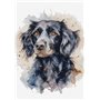 Luca-S Embroidery kit Border Collie