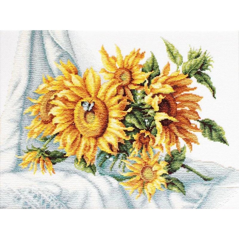 Embroidery kit Luca-S Sunflowers