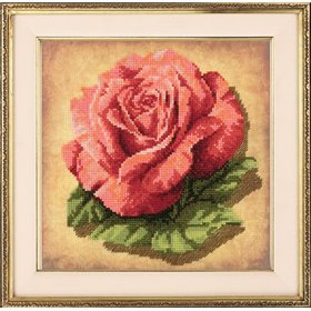 Riolis embroidery kit Rose
