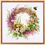 Embroidery kit Wreath with Fireweed
