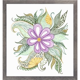 Riolis embroidery kit Lovely Flower