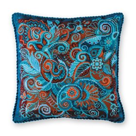 Riolis embroidery kit Cushion Persian Patterns