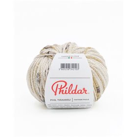 Phildar knitting yarn Phil Tiramisu Ecru