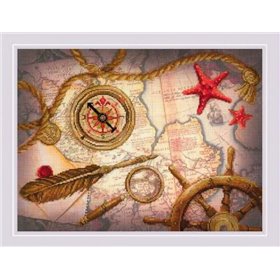 Riolis Embroidery kit Treasure hunting