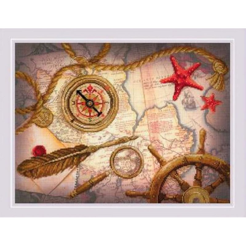 Riolis Embroidery kit Treasure hunting