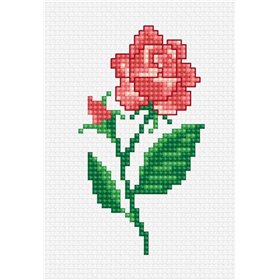 Luca-S Embroidery kit Rose