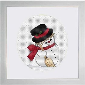 Luca-S Embroidery kit Snow man 2