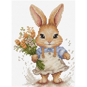 Embroidery kit The Happy Bunny