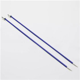 Knitpro Zing single pointed needles 4 mm, length 40 cm