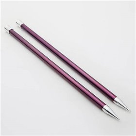 Knitpro Zing single pointed needles 6 mm, length 40 cm