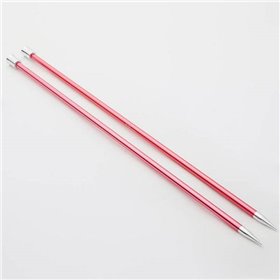 Knitpro Zing single pointed needles 6,5 mm, length 40 cm