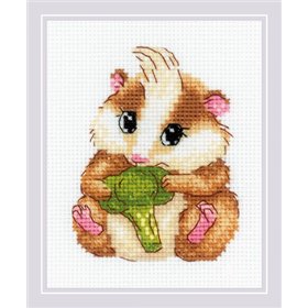 Embroidery kit Cute Hamster