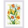 Embroidery kit Spring Glow Daffodils