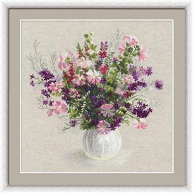 Riolis Kit de broderie Bouquet d'été