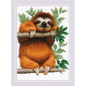 Riolis Embroidery kit Sloth