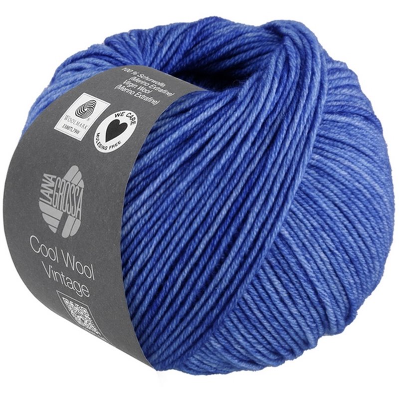 Cool Wool Vintage Bleu clair 7378