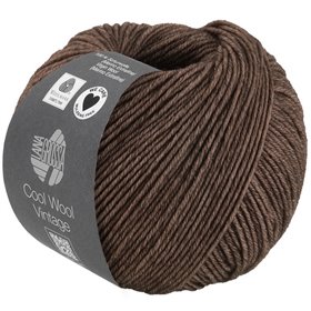 Cool Wool Vintage Donkerbruin 7384