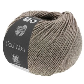 Cool Wool Mélange Grijsbruin gemeleerd 1421