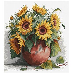 Embroidery kit The Sunflowers