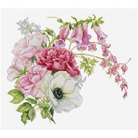Embroidery kit Spring Bouquet 