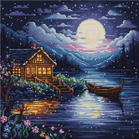 Embroidery kit Spring Night