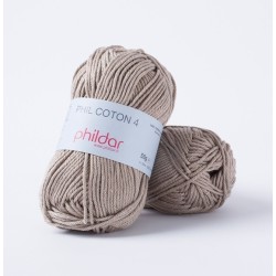 Crochet yarn Phildar Phil Coton 4 chanvre