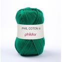 Fil crochet Phildar  Phil Coton 4 veronese