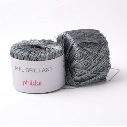 Knitting yarn Phildar Phil Brillant Minerai