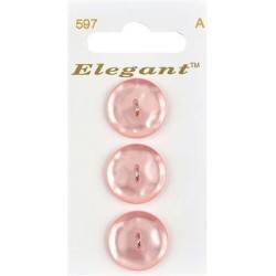 Buttons Elegant nr. 597 on a card