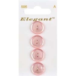 Buttons Elegant nr. 596 on a card